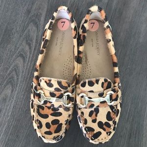 COPY - Cynthia Rowley Leopard Loafer Flats